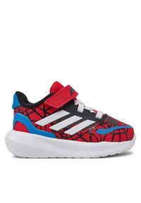 Adidas - Sneakersy adidas. Kolor: czerwony. Wzór: motyw z bajki #1