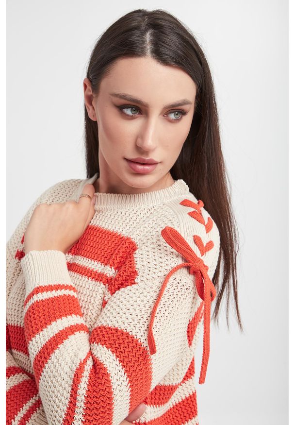Weekend Max Mara - Sweter w paski Vertigo WEEKEND MAX MARA. Wzór: paski