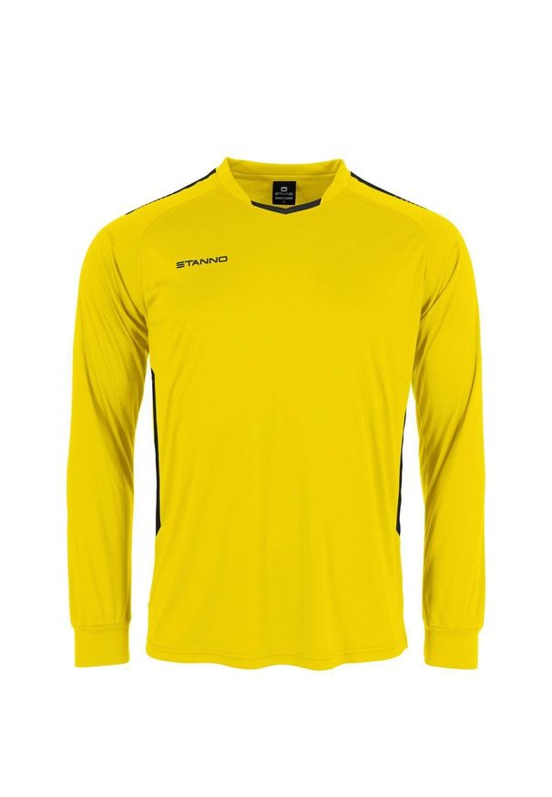 STANNO - Dżersej z długim rękawem Stanno First. Kolor: wielokolorowy, żółty, czarny. Materiał: jersey. Długość rękawa: długi rękaw. Długość: długie