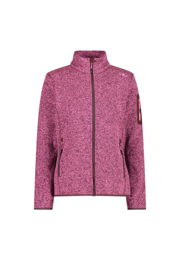 Bluza damska turystyczna CMP 3H14746. Kolor: wielokolorowy, fioletowy, różowy. Materiał: polar. Sport: turystyka piesza