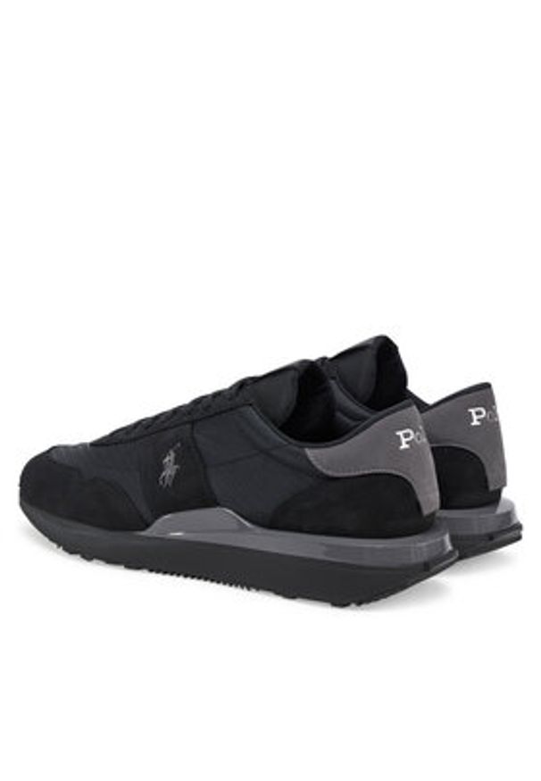 Polo Ralph Lauren Sneakersy Train 89 Pp 809965080002 Czarny. Kolor: czarny. Materiał: skóra