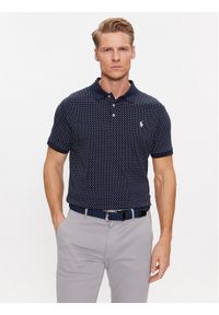 Polo Ralph Lauren T-Shirt 710929073001 Granatowy Regular Fit. Typ kołnierza: polo. Kolor: niebieski. Materiał: bawełna