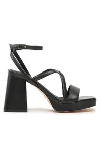 Guess Sandały Tiline FL6TLI LEA03 Czarny. Kolor: czarny. Materiał: skóra #1