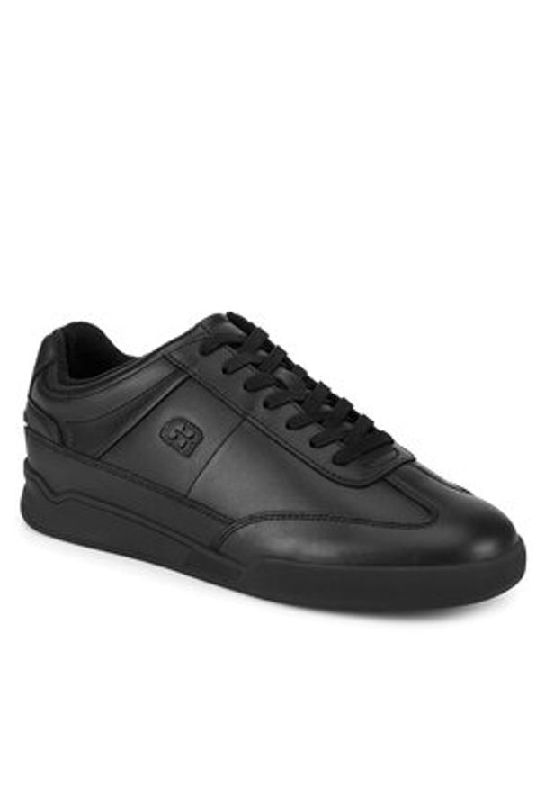 Gino Rossi Sneakersy CARLO-01 124AM Czarny. Kolor: czarny. Materiał: skóra