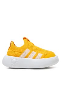 Adidas - adidas Sneakersy Bubblecomfy JR5040 Żółty. Kolor: żółty. Materiał: materiał