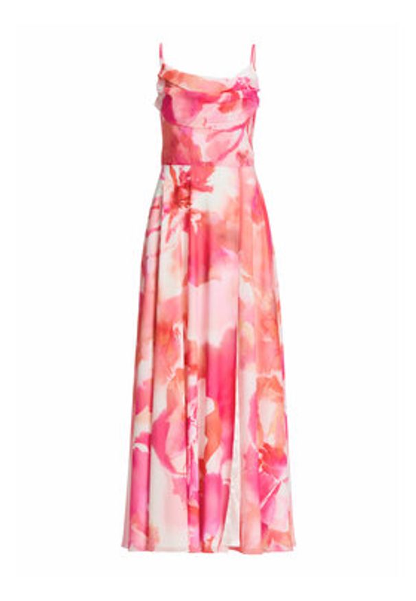 Swing Sukienka wieczorowa 5AI18600 Różowy Regular Fit. Kolor: różowy. Materiał: syntetyk. Styl: wizytowy