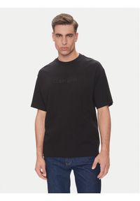 Calvin Klein T-Shirt LV04LC206G Czarny Relaxed Fit. Kolor: czarny. Materiał: bawełna