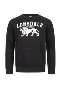 Bluza z okrągłym dekoltem Lonsdale Kersbrook. Kolor: czarny, wielokolorowy, biały #2