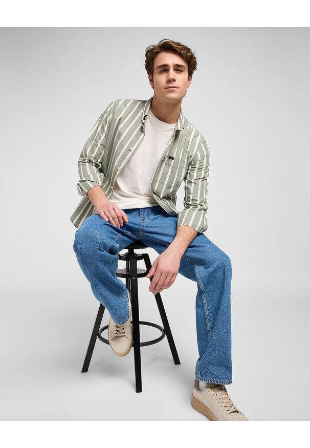 Lee - MESKIE SPODNIE LEE ASHER MORGAN 112371286