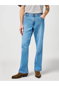 Wrangler - MESKIE SPODNIE WRANGLER HORIZON BOHEMIAN BLUE 112362431
