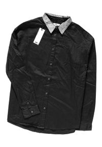 Lee - KOSZULA DAMSKA LEE PLAIN SHIRT WITH SEQ L48GBT02. Wzór: aplikacja #4