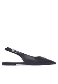 Furla Baleriny Sfera YK92SFE X30000 Czarny. Kolor: czarny. Materiał: skóra, zamsz #1