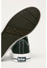 Lee Cooper - Tenisówki. Nosek buta: okrągły. Zapięcie: sznurówki. Kolor: czarny. Materiał: guma #2