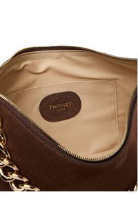 TwinSet - TWINSET Torebka 252TB7162 Brązowy. Kolor: brązowy. Materiał: skórzane #4