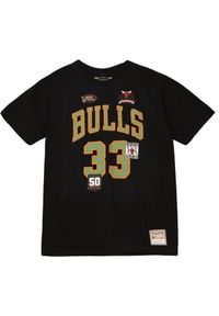 Mitchell & Ness - Koszulka Chicago Bulls. Kolor: czarny, wielokolorowy, zielony. Sport: koszykówka #1
