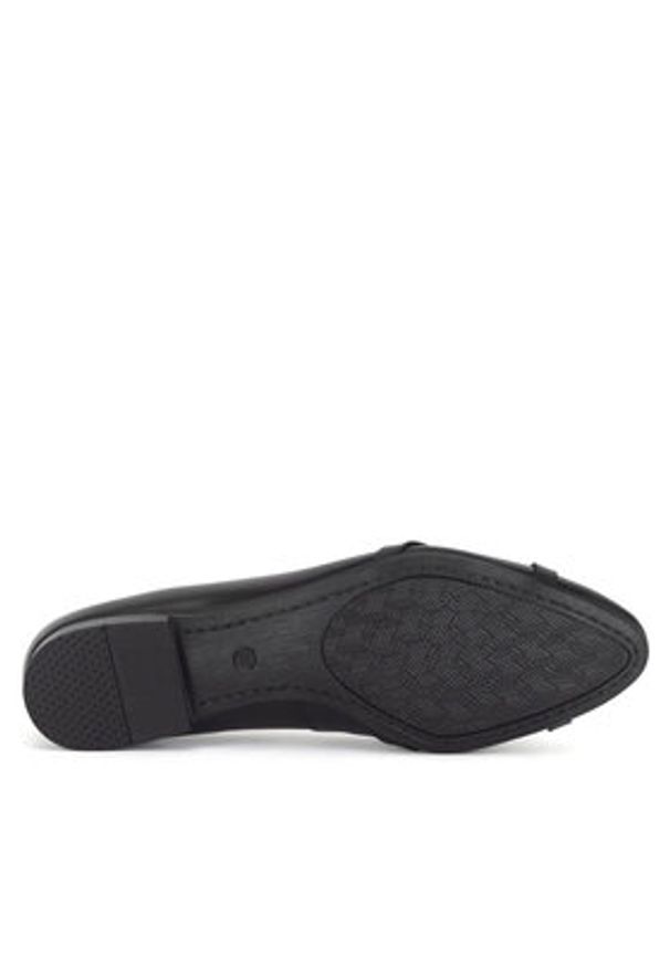 Lasocki Baleriny RST-KAJA-29 Czarny. Kolor: czarny. Materiał: skóra