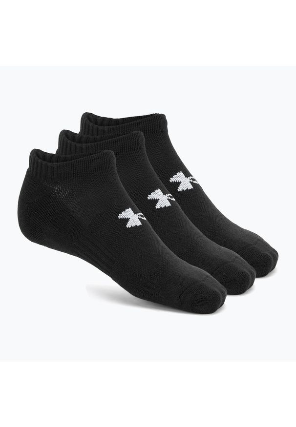 Skarpety Under Armour Training Cotton No Show 3. Kolor: czarny. Sport: fitness