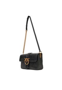 Pinko - PINKO Torebka Love One Classic Slouchy Fl PE 25 PLTT 104524 A2C2 Czarny. Kolor: czarny. Materiał: skórzane #6