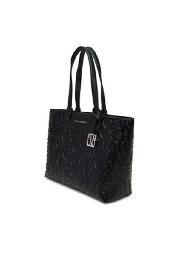 Armani Exchange Torebka XW001481 AF15774 UC001 Czarny. Kolor: czarny. Materiał: skórzane