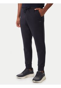 BOSS Spodnie dresowe Hadiko 50506141 Granatowy Regular Fit. Kolor: niebieski. Materiał: bawełna #1