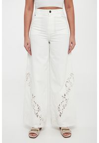 Twinset Milano - Jeansy damskie z haftem TWINSET. Wzór: haft #4