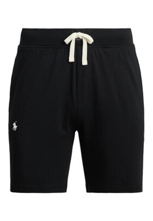 Polo Ralph Lauren Szorty sportowe 714965506003 Czarny Slim Fit. Kolor: czarny. Materiał: bawełna. Styl: sportowy