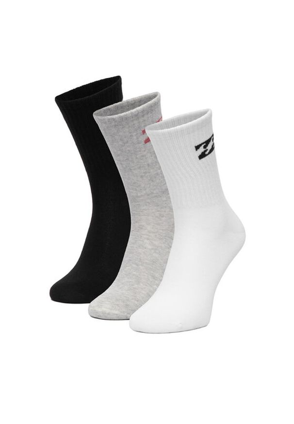Billabong Skarpety długie CEO_BR_BILLA_3060_W_AW25 (3 PACK) Kolorowy. Materiał: bawełna. Wzór: kolorowy