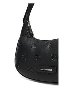 Karl Lagerfeld - KARL LAGERFELD Torebka A3W30292 Czarny. Kolor: czarny. Materiał: skórzane #6
