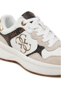 Guess Sneakersy FLPLUC PEL12 Biały. Kolor: biały. Materiał: skóra #5