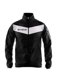 Givova Rain Kurtka Nero -bianco 2xl - Wodoodporny i oddychający. Kolor: wielokolorowy. Materiał: syntetyk