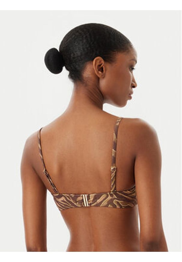 SELMARK - Selmark Góra od bikini BN716 Brązowy. Kolor: brązowy. Materiał: syntetyk
