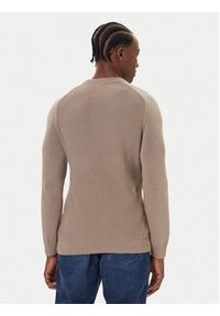 JOOP! Jeans Sweter 15 JJK-11Olivier 30047100 Beżowy Modern Fit. Kolor: beżowy. Materiał: bawełna #5