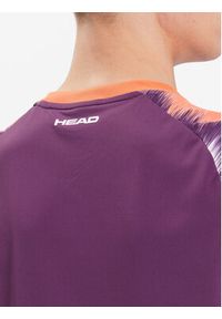 Head T-Shirt Topspin 811453 Fioletowy Regular Fit. Kolor: fioletowy. Materiał: syntetyk #3