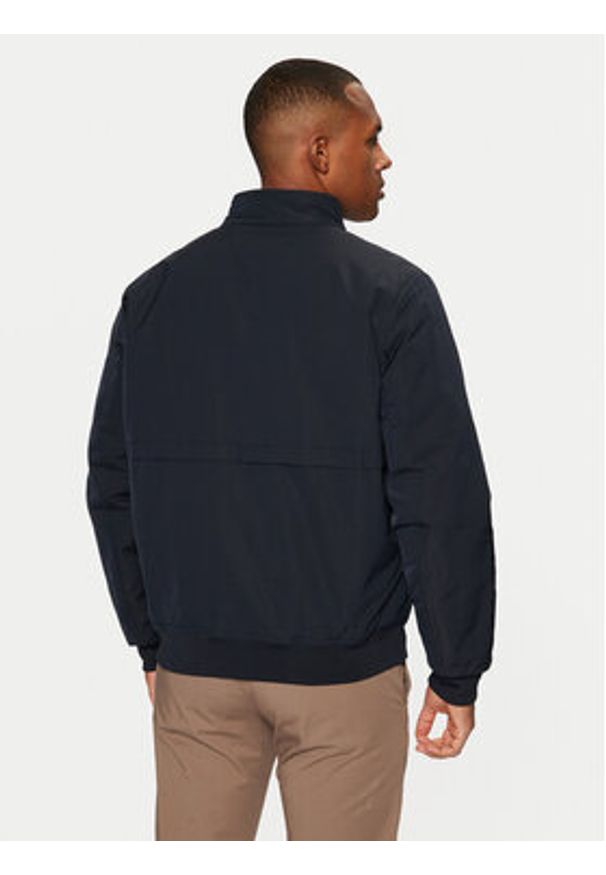 TOMMY HILFIGER - Tommy Hilfiger Kurtka przejściowa Harrington MW0MW37647 Granatowy Regular Fit. Kolor: niebieski. Materiał: syntetyk