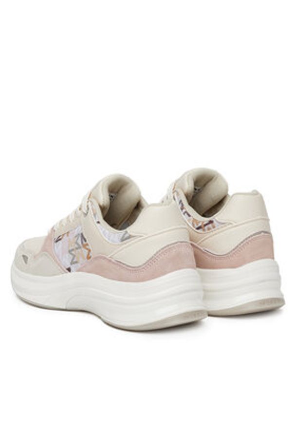 MEXX Sneakersy MI001013851W Beżowy. Kolor: beżowy. Materiał: zamsz, skóra