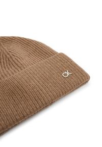 Calvin Klein Czapka Chunky K60K612873 Beżowy. Kolor: beżowy. Materiał: wełna #6