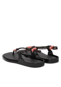 Calvin Klein Sandały Beach Sandal Rope Pu 2 HW0HW02967 Czarny. Kolor: czarny. Materiał: materiał #5