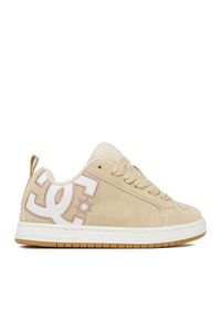 Sneakersy DC Shoes. Kolor: beżowy