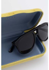Gucci okulary przeciwsłoneczne GG1320S męskie kolor czarny. Kolor: czarny #5