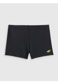 4f - 4F Kąpielówki chłopięce - czarne 122/128 (6-8 lat). Kolor: czarny #1