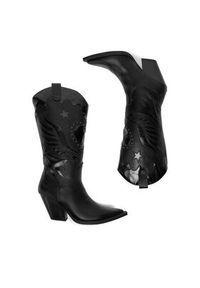 DeeZee Kowbojki W3LH170101 Czarny. Kolor: czarny. Materiał: syntetyk, materiał #6