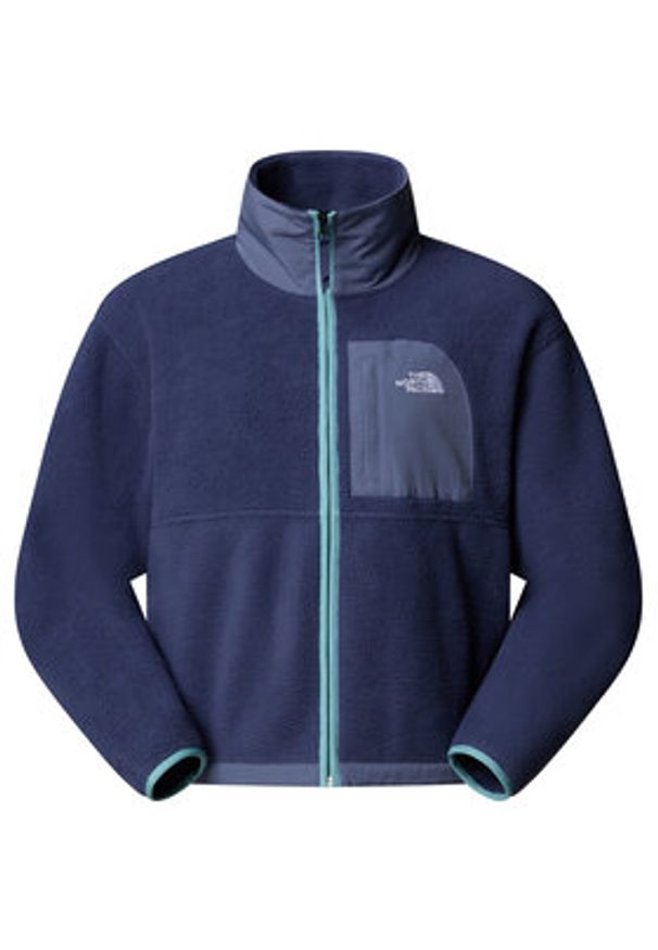 The North Face Polar Yumiori Off-Peak NF0A8EUZ Niebieski Relaxed Fit. Kolor: niebieski. Materiał: syntetyk