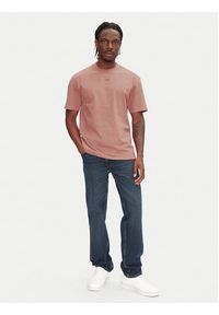 Hugo - HUGO T-Shirt Dapolino 50488330 Czerwony Relaxed Fit. Kolor: czerwony. Materiał: bawełna #2