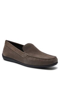 Geox Mokasyny U Ascanio U450WB 00022 C1018 Szary. Kolor: szary. Materiał: zamsz, skóra #2