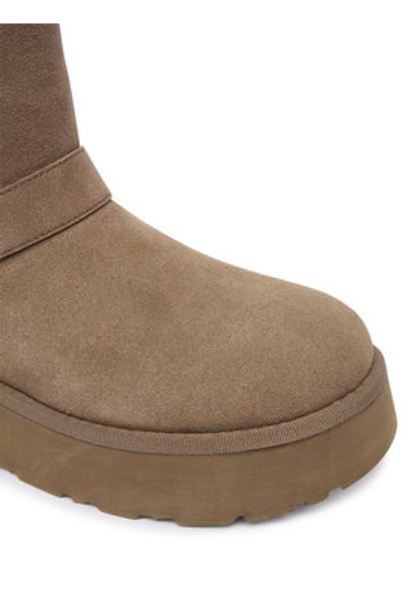 Guess Śniegowce FLFDOL ESU10 Brązowy. Kolor: brązowy. Materiał: materiał