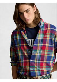 Polo Ralph Lauren Koszula 710937992001 Kolorowy Custom Fit. Typ kołnierza: polo. Materiał: bawełna. Wzór: kolorowy #5
