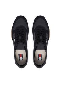 Tommy Jeans Sneakersy Tj Ballet Sneaker EN0EN03059 Czarny. Kolor: czarny. Materiał: skóra #4