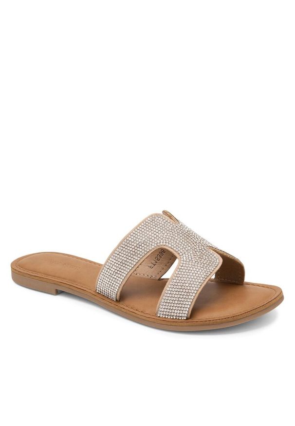 Klapki Jenny Fairy. Kolor: srebrny