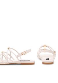 Nine West Sandały 123AL1737 Biały. Kolor: biały. Materiał: skóra #8