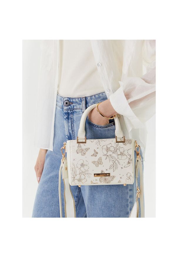 Torebka Aldo. Kolor: kremowy